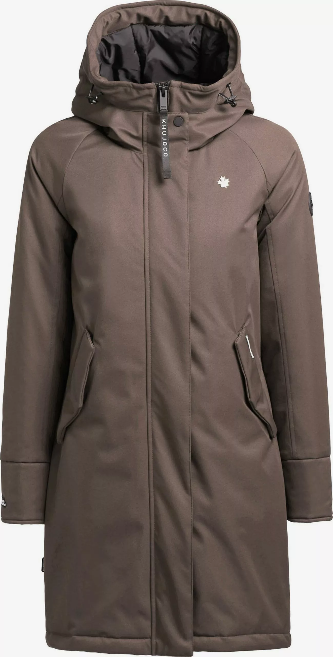 Khujo Parkas Parka Mi-saison LARIA Femme Marron 3 Khujo Parkas Parka Mi-saison LARIA Femme Marron