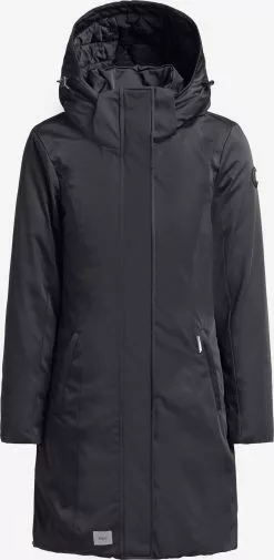 Khujo Manteaux Dhiver Manteau Dâhiver Blossom Femme Noir