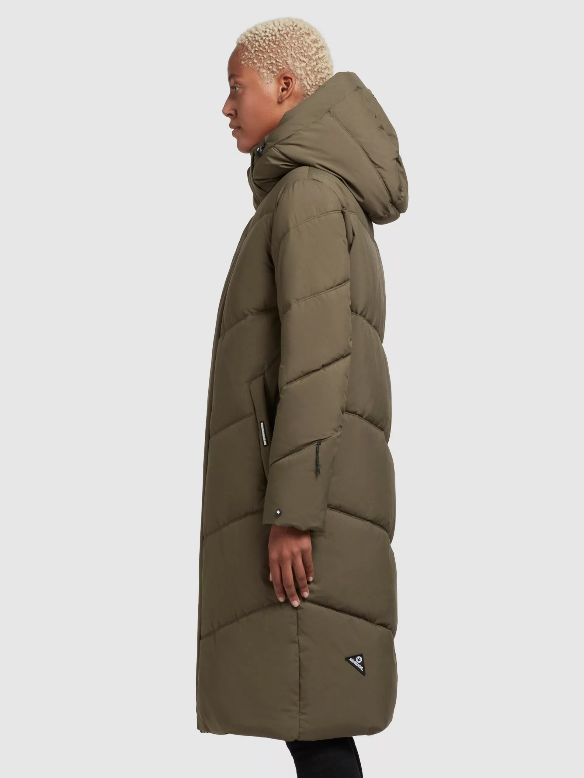 Khujo Manteaux Dhiver Manteau D’hiver Torino2 Femme Kaki 7 Khujo Manteaux Dhiver Manteau D’hiver Torino2 Femme Kaki – Image 5