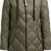 Khujo Manteaux Dhiver Manteau D’hiver LENNJA Femme Kaki -Khujo Soldes Boutique d4974d1a7ad2947ab7233ed7781e33a4