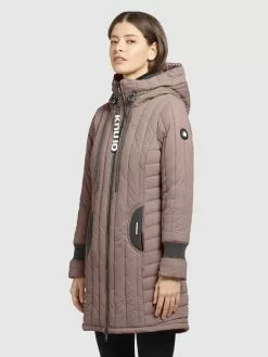 Khujo Manteaux De Mi-saison Manteau Mi-saison Jerry Femme Violet Clair -Khujo Soldes Boutique d7dbdefdbe4d2233c6f8a8b59234db65