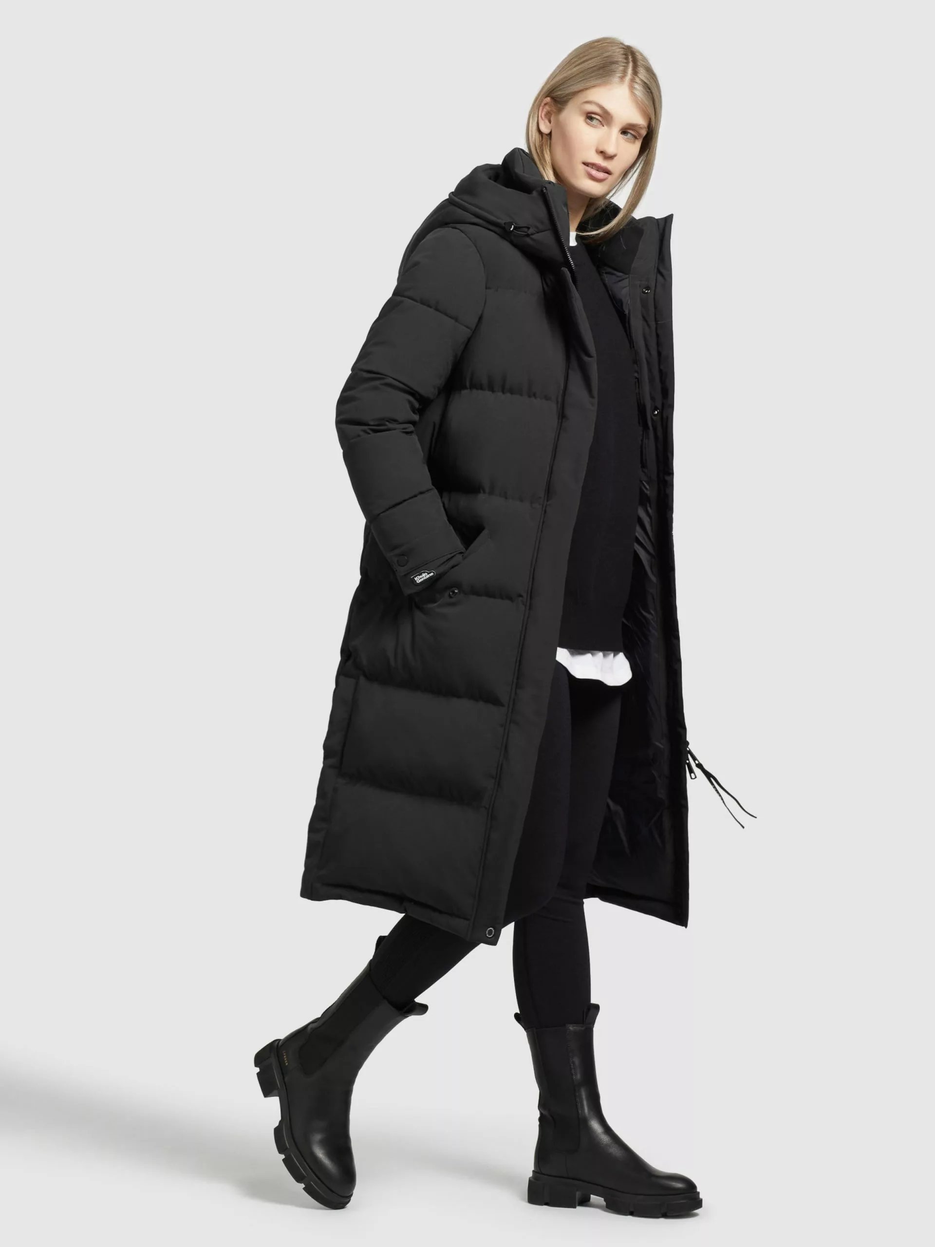 Khujo Manteaux Dhiver Manteau D’hiver Dakota Femme Noir 8 Khujo Manteaux Dhiver Manteau D’hiver Dakota Femme Noir – Image 6