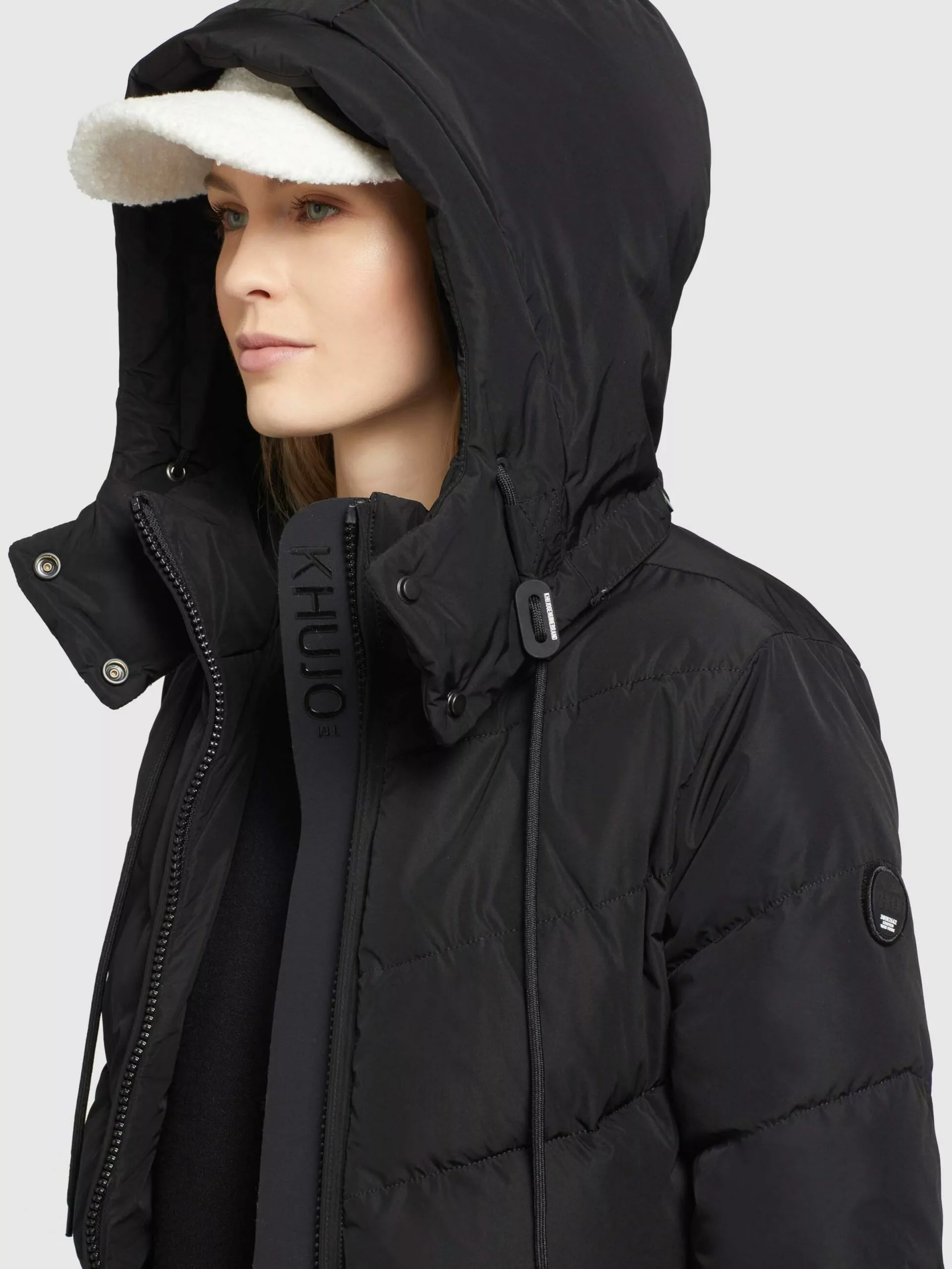 Khujo Manteaux Dhiver Manteau D’hiver Huba Femme Noir 9 Khujo Manteaux Dhiver Manteau D’hiver Huba Femme Noir – Image 7