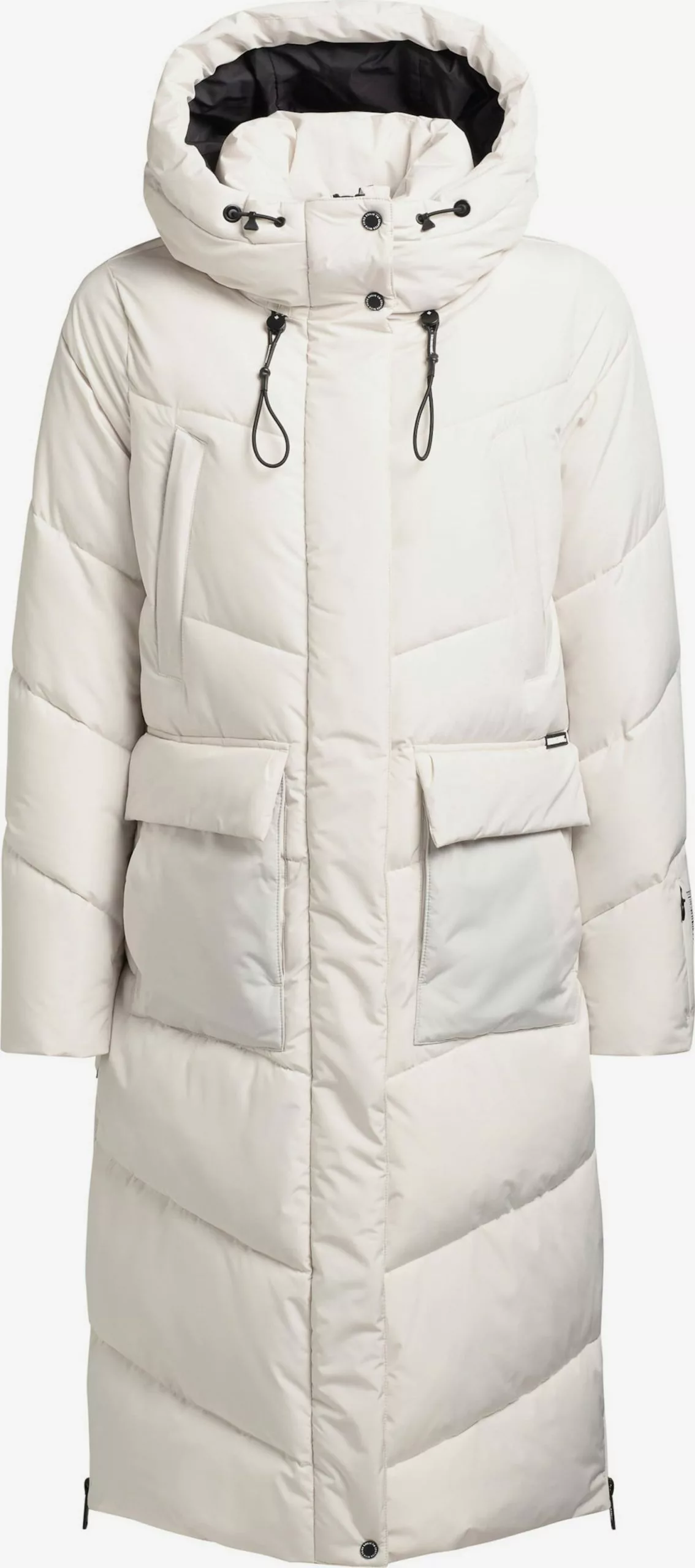 Khujo Manteaux Dhiver Manteau D’hiver Elvita Femme Blanc Cassé 3 Khujo Manteaux Dhiver Manteau D’hiver Elvita Femme Blanc Cassé