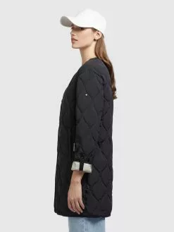 Khujo Manteaux De Mi-saison Manteau Mi-saison SIRA Femme Noir -Khujo Soldes Boutique dc69a8c9a1f0f334dcb92b5ea557178c