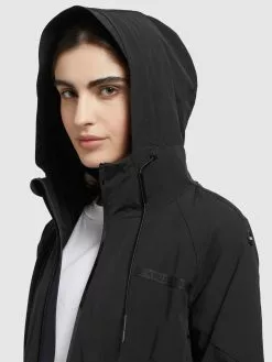 Khujo Parkas Parka Mi-saison Femme Noir -Khujo Soldes Boutique dfbf867b5acad7f11ddf0708e9a4acc3