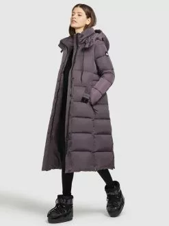 Khujo Manteaux Dhiver Manteau D’hiver HAZELLE Femme Mauve -Khujo Soldes Boutique e0984b95da2a7c3aa644b4f02df1bdfd