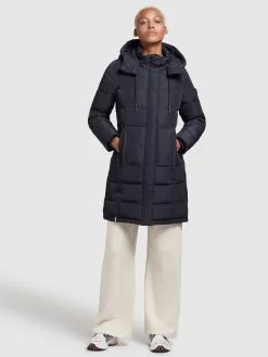 Khujo Manteaux Courts Manteau D’hiver Cups Femme Marine -Khujo Soldes Boutique e23c1cf38eb1c19e222c147134ebf58d