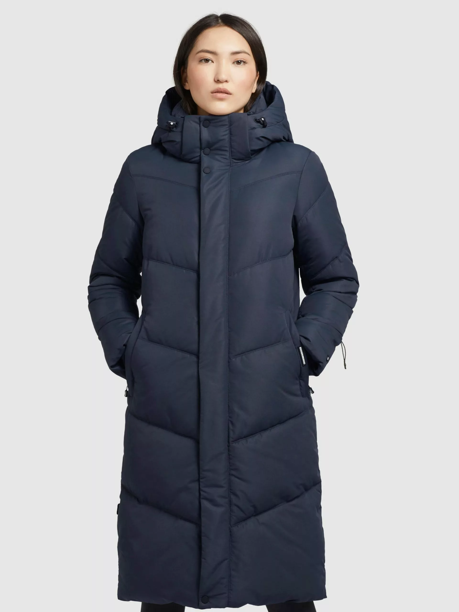 Khujo Manteaux Dhiver Manteau D’hiver Torino 3 Femme Bleu Foncé 4 Khujo Manteaux Dhiver Manteau D’hiver Torino 3 Femme Bleu Foncé – Image 2