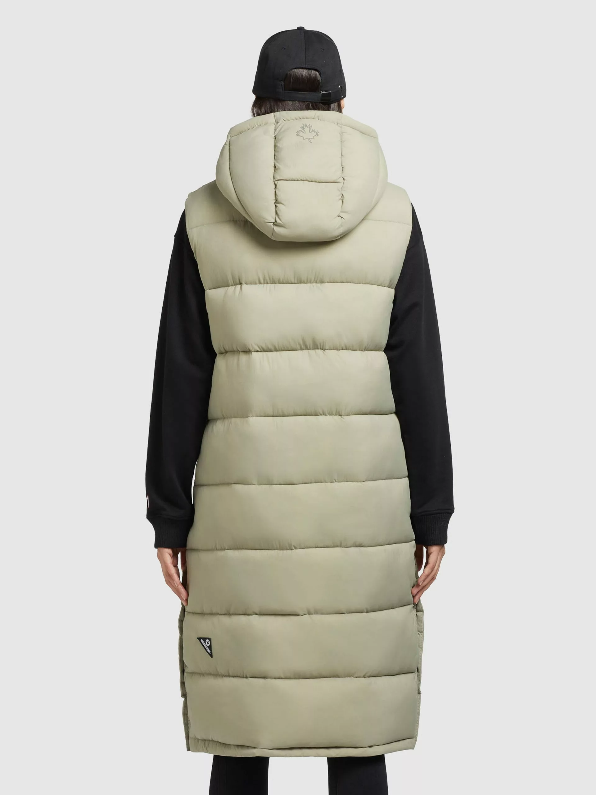 Khujo Vestes Sans Manches Gilet Magneta Femme Vert Pastel 6 Khujo Vestes Sans Manches Gilet Magneta Femme Vert Pastel â Image 4