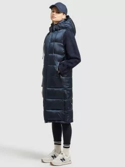 Khujo Vestes Sans Manches Gilet Tourin Femme Bleu Marine -Khujo Soldes Boutique e3e9c1d89977acdfc37165e2b67e51a0