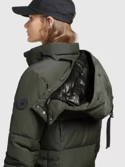 Khujo Manteaux Dhiver Manteau D’hiver Cliv Femme Vert Foncé -Khujo Soldes Boutique e5b7619c2410c58727f1ab34b9458d20