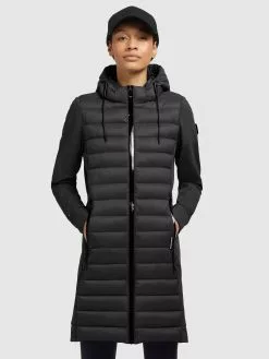 Khujo Manteaux Dhiver Manteau D’hiver RUTH MATT Femme Vert -Khujo Soldes Boutique e6bbb957046e8b3d12777f2d59559052