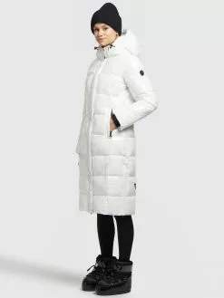 Khujo Manteaux Dhiver Manteau D’hiver Tonka Femme Blanc Cassé -Khujo Soldes Boutique e718299d4cb752b8fb43c4dfea2cd464