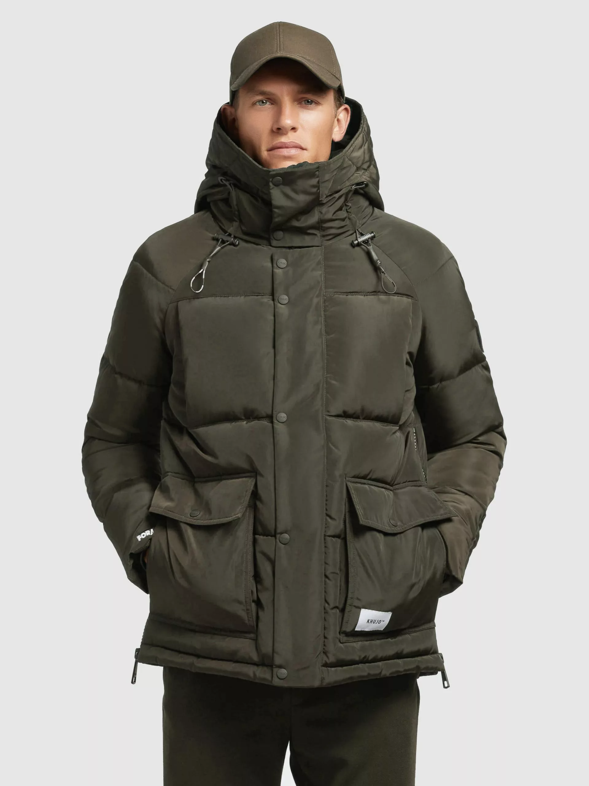Khujo Vestes Dhiver Veste D’hiver JEDI Homme Kaki 4 Khujo Vestes Dhiver Veste D’hiver JEDI Homme Kaki – Image 2