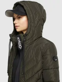 Khujo Manteaux De Mi-saison Manteau Mi-saison Mugg Femme Olive 16 Khujo Manteaux De Mi-saison Manteau Mi-saison Mugg Femme Olive -Khujo Soldes Boutique e9592064746ef4c5253f32733f2f00ac