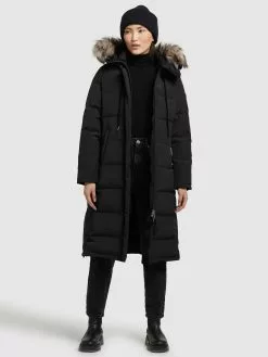 Khujo Manteaux Dhiver Manteau D’hiver LOLL Femme Noir 15 Khujo Manteaux Dhiver Manteau D’hiver LOLL Femme Noir -Khujo Soldes Boutique eab114175c0d6c2e9427c06a3c766364