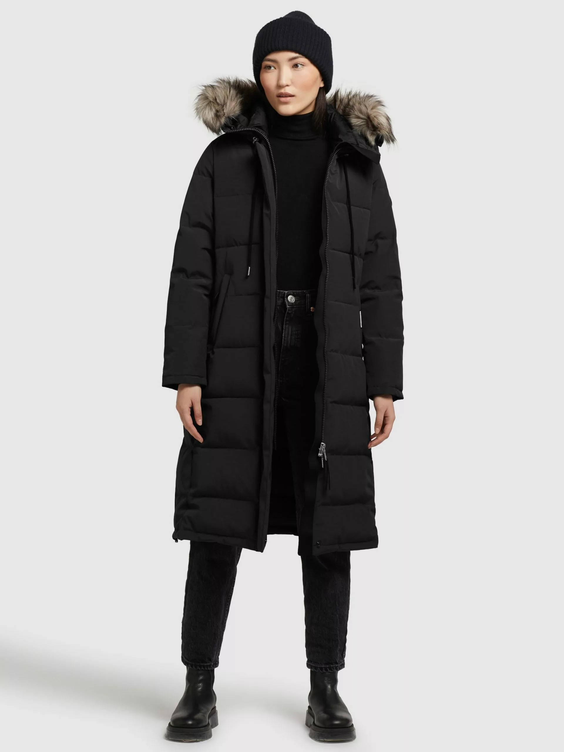 Khujo Manteaux Dhiver Manteau D’hiver LOLL Femme Noir 8 Khujo Manteaux Dhiver Manteau D’hiver LOLL Femme Noir – Image 6