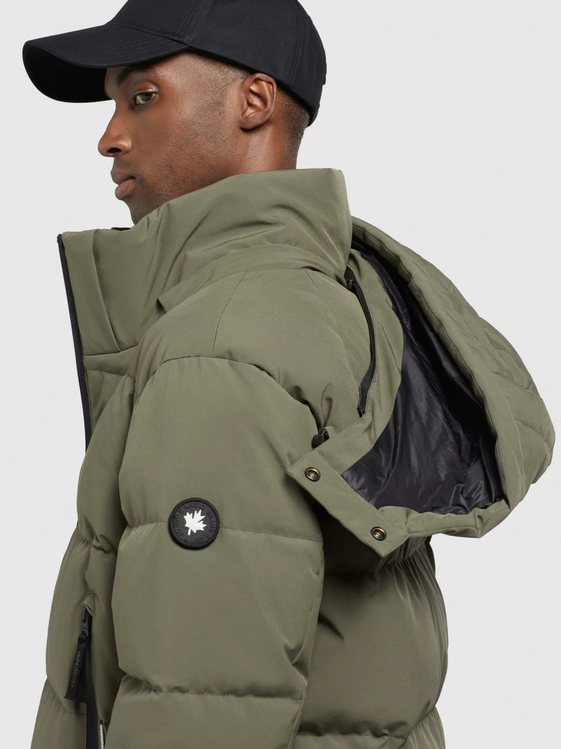 Khujo Vestes Dextérieur Veste Fonctionnelle TURREL Homme Olive 10 Khujo Vestes Dextérieur Veste Fonctionnelle TURREL Homme Olive – Image 8