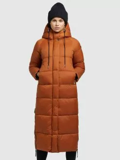 Khujo Manteaux Dhiver Manteau D’hiver LAMERA Femme Orange -Khujo Soldes Boutique eca65bc5c825f802f18d61a1ec7435f9