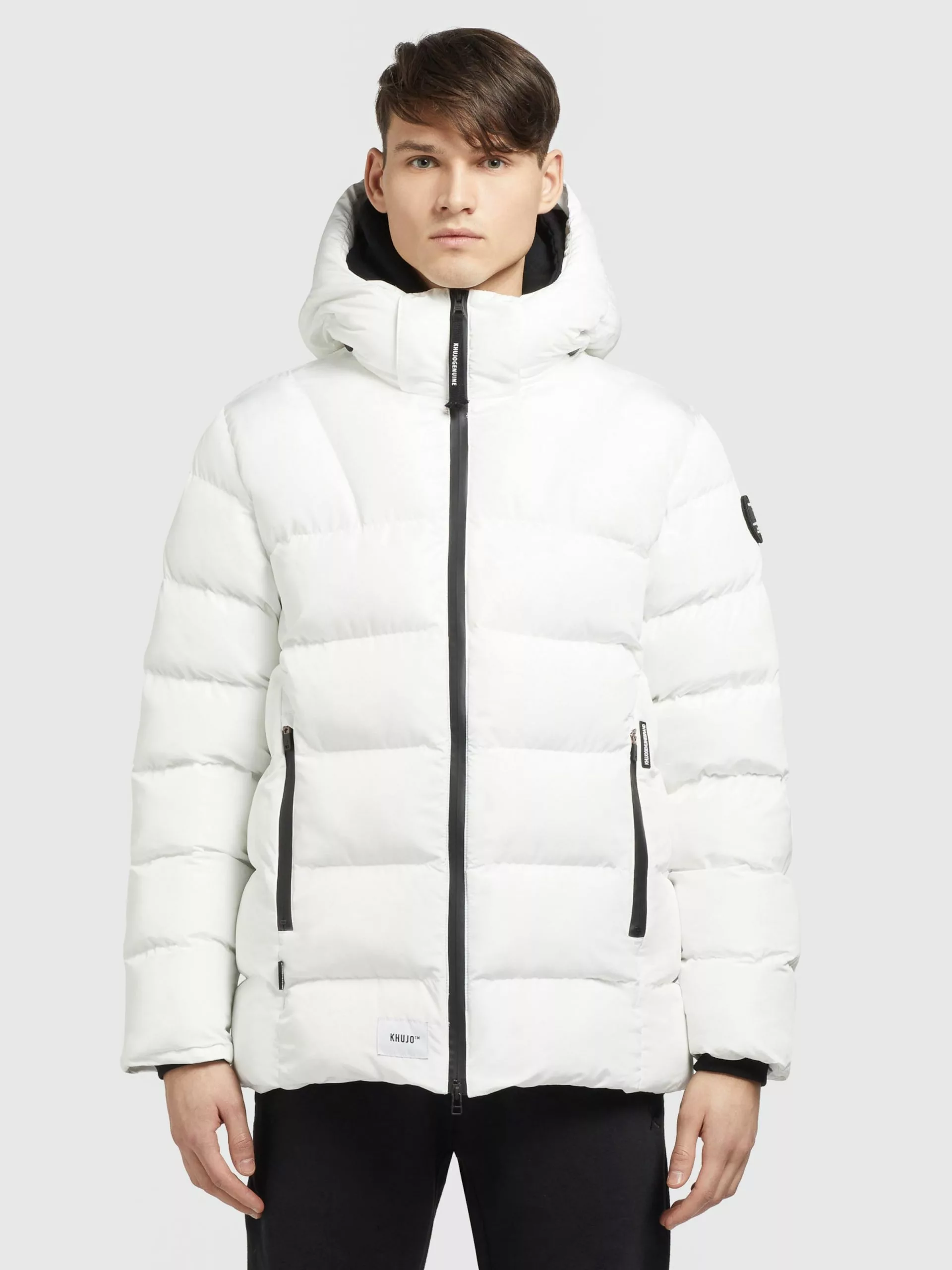 Khujo Vestes Dhiver Veste D’hiver Sumo Homme Blanc 4 Khujo Vestes Dhiver Veste D’hiver Sumo Homme Blanc – Image 2