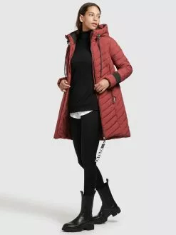Khujo Manteaux Dhiver Manteau D’hiver Nita Femme Rouge Foncé 15 Khujo Manteaux Dhiver Manteau D’hiver Nita Femme Rouge Foncé -Khujo Soldes Boutique eeafc6b186772e6eac7243c370173c94