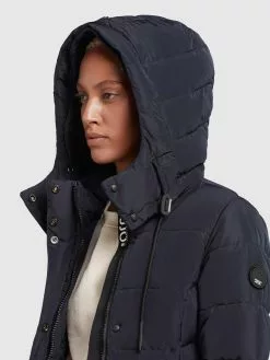 Khujo Manteaux Courts Manteau D’hiver Cups Femme Marine -Khujo Soldes Boutique ef2b7db6b528806c5a412e4cdcbe8b1d