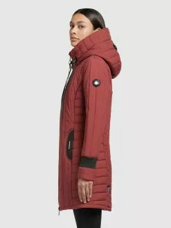 Khujo Vestes Dhiver Veste D’hiver Jerry Femme Rouge Rouille -Khujo Soldes Boutique f0dd00fd6ccfad913b413e8f0d756dc3