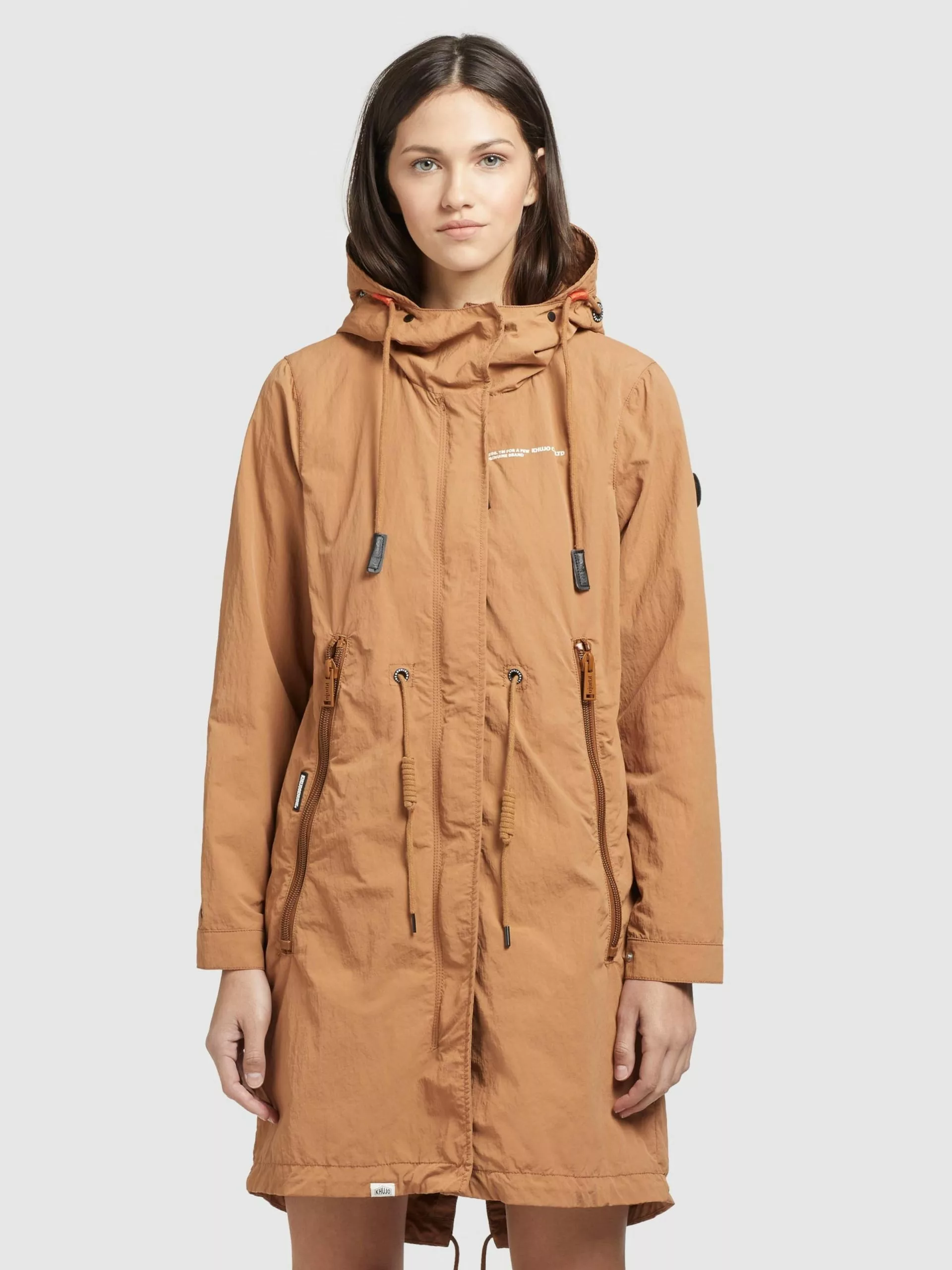 Khujo Vestes De Mi-saison Veste Mi-saison ADDA Femme Beige 4 Khujo Vestes De Mi-saison Veste Mi-saison ADDA Femme Beige â Image 2