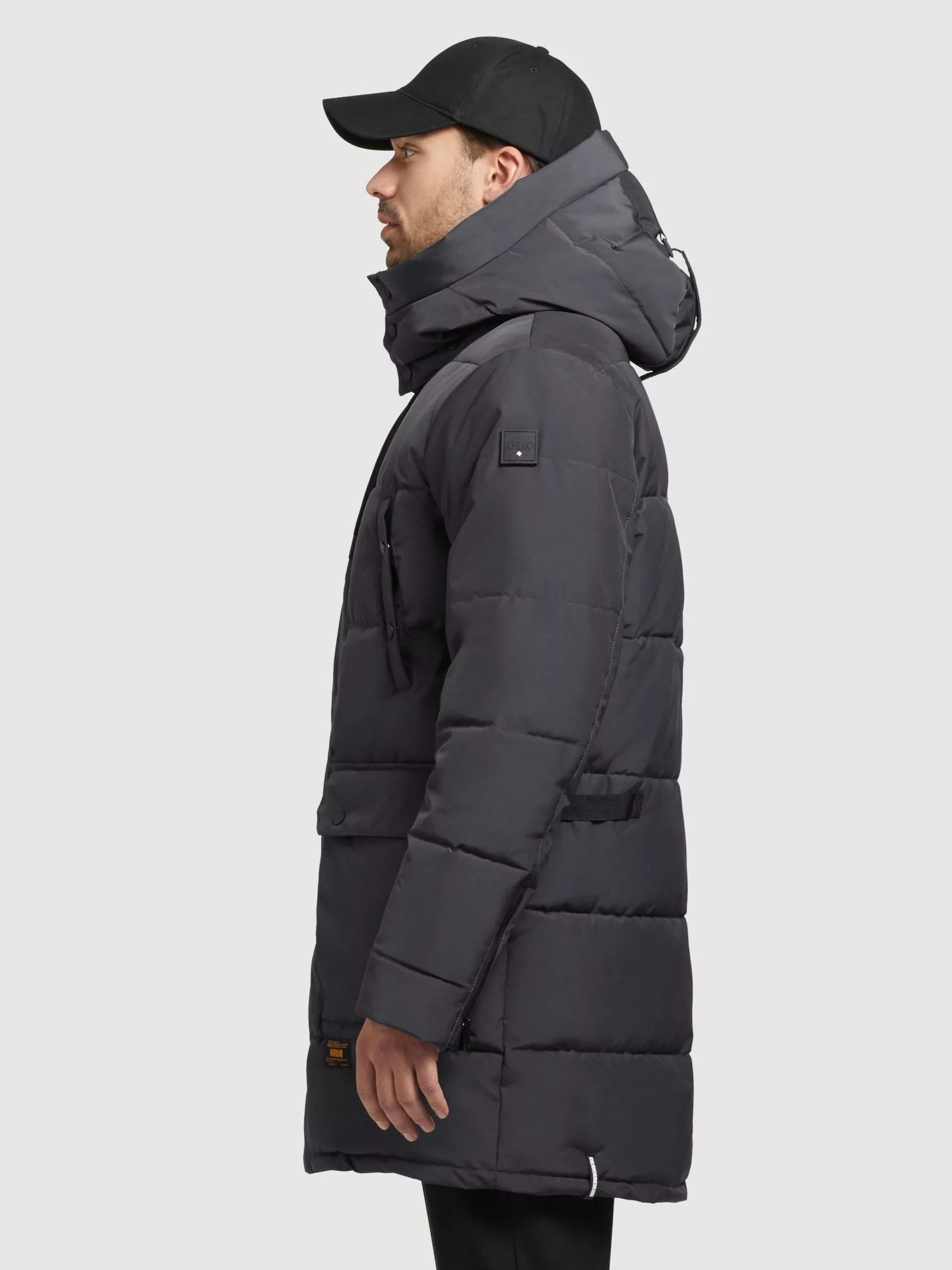 Khujo Vestes Dhiver Veste D’hiver Vivas Homme Gris Foncé 7 Khujo Vestes Dhiver Veste D’hiver Vivas Homme Gris Foncé – Image 5