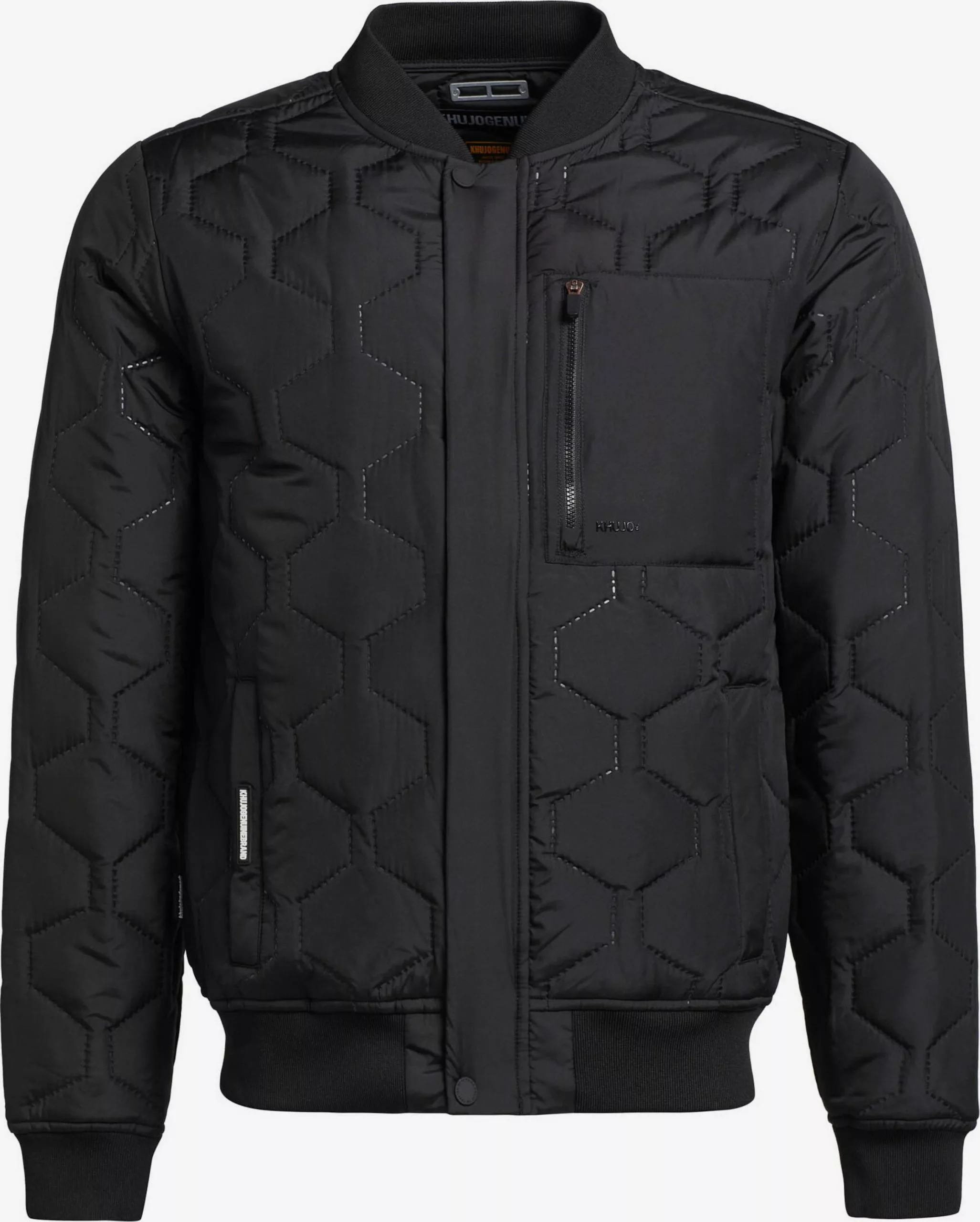 Khujo Vestes De Mi-saison Veste Mi-saison Carlson Homme Noir 3 Khujo Vestes De Mi-saison Veste Mi-saison Carlson Homme Noir