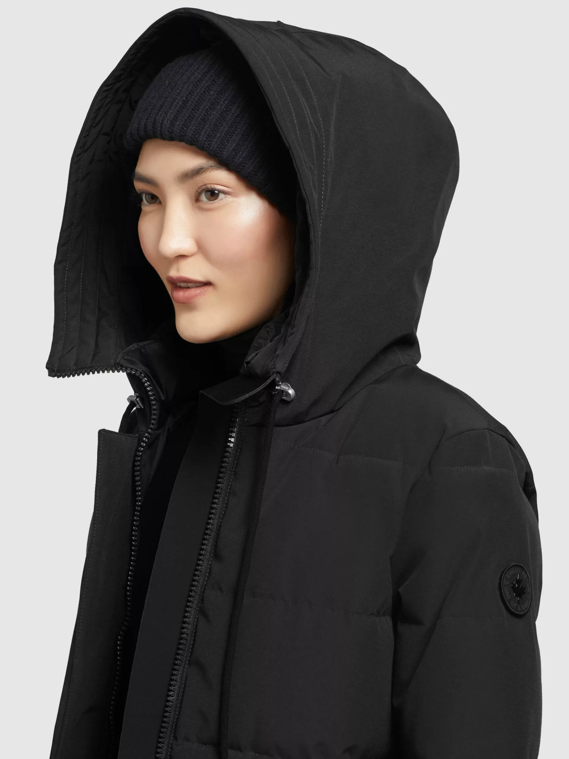 Khujo Manteaux Courts Manteau D’hiver Mats Femme Noir 9 Khujo Manteaux Courts Manteau D’hiver Mats Femme Noir – Image 7