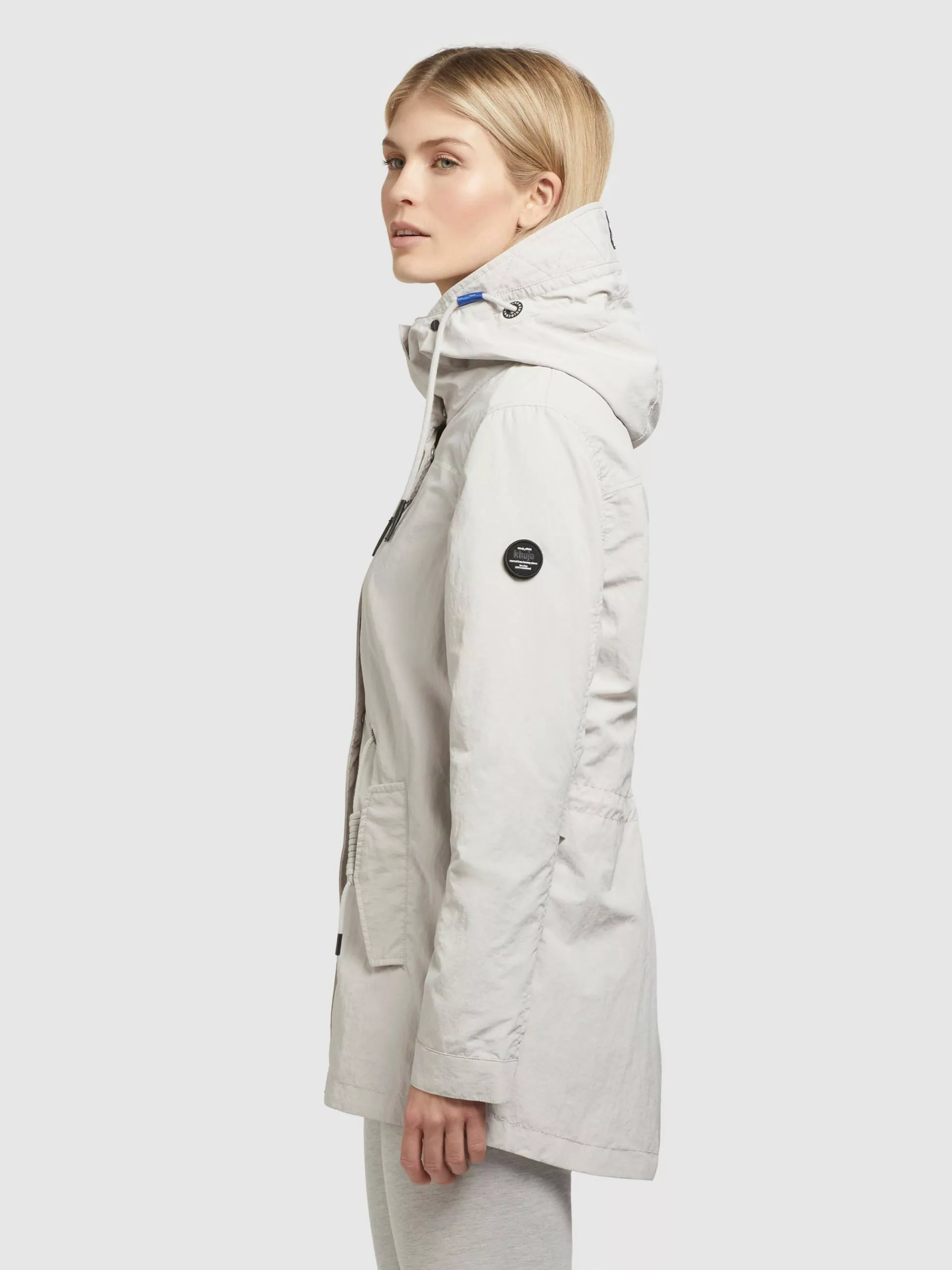 Khujo Vestes De Mi-saison Veste Mi-saison CAIMA Femme Gris Clair 7 Khujo Vestes De Mi-saison Veste Mi-saison CAIMA Femme Gris Clair â Image 5