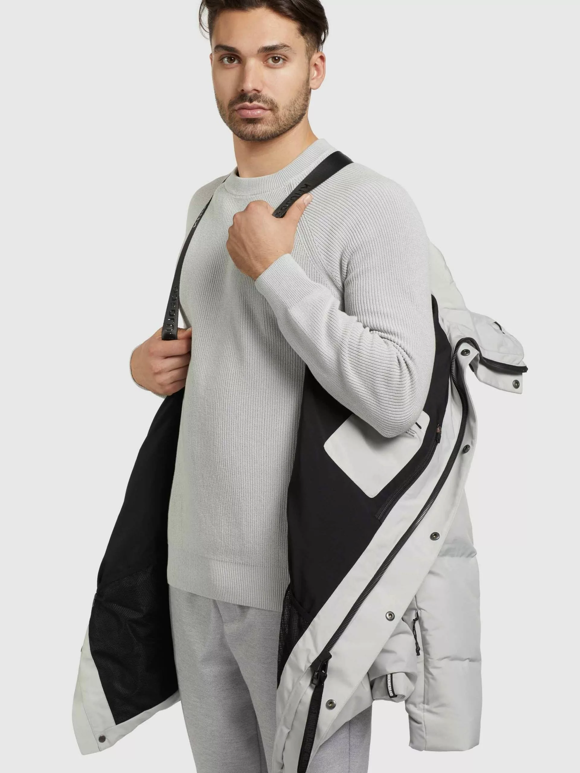 Khujo Vestes Dhiver Veste D’hiver Clide Homme Blanc 9 Khujo Vestes Dhiver Veste D’hiver Clide Homme Blanc – Image 7