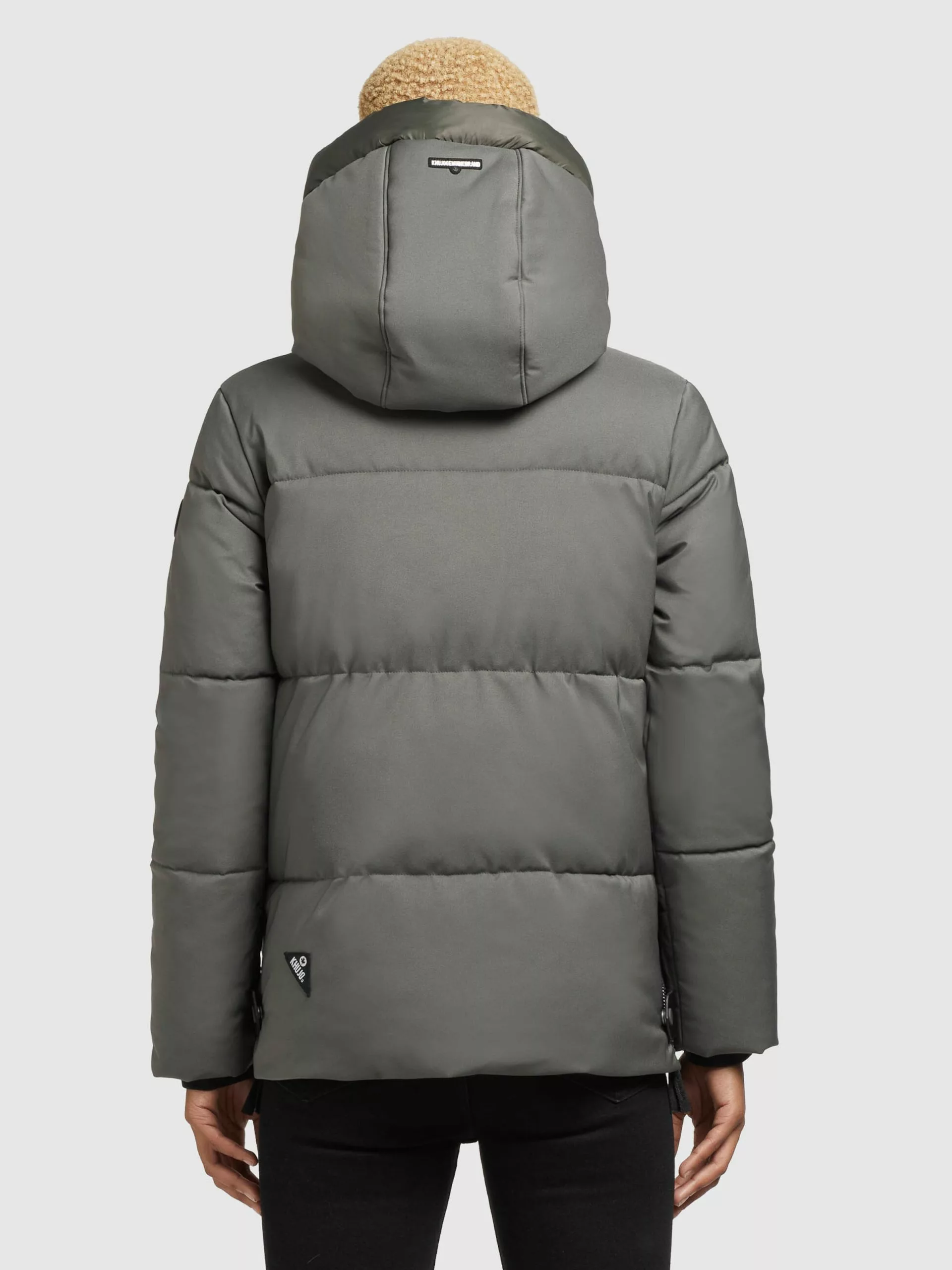 Khujo Vestes Dhiver Veste D’hiver Japura 2 Femme Kaki 6 Khujo Vestes Dhiver Veste D’hiver Japura 2 Femme Kaki – Image 4