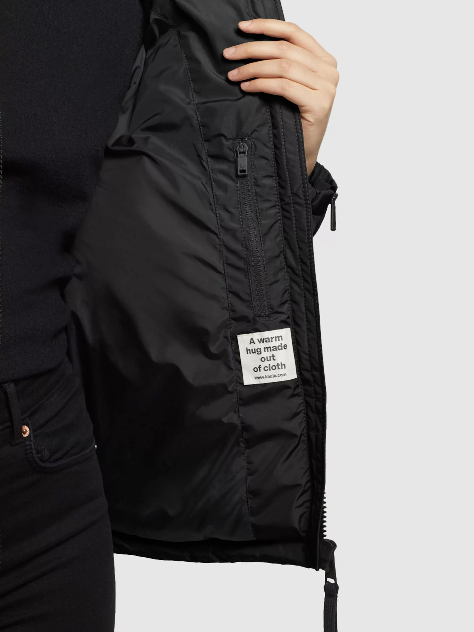 Khujo Vestes Dhiver Veste D’hiver Esila Femme Noir 10 Khujo Vestes Dhiver Veste D’hiver Esila Femme Noir – Image 8