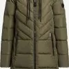 Khujo Manteaux Dhiver Manteau D’hiver MUGG Femme Olive -Khujo Soldes Boutique f7b26010654358f429cf2a13a97cb44f