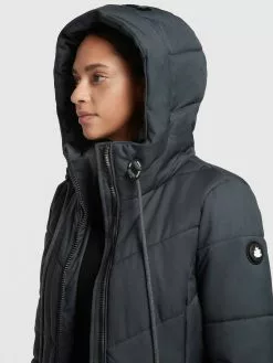 Khujo Manteaux Dhiver Manteau D’hiver Aribay Femme Bleu Nuit -Khujo Soldes Boutique f8bfc0d61704f3e80c85bed8321faa64