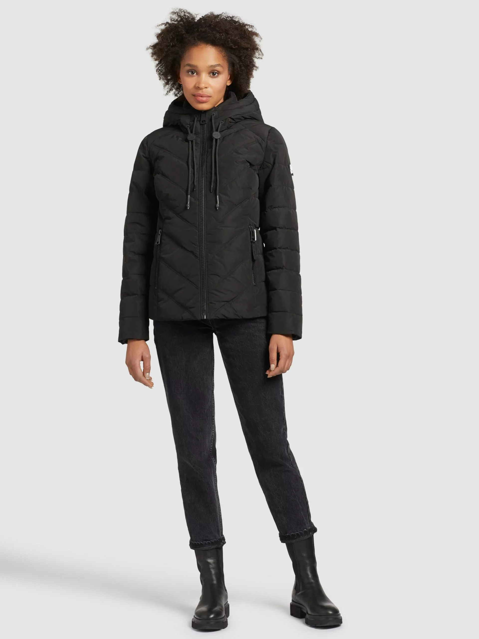 Khujo Vestes Dhiver Veste D’hiver Eija 2 Femme Noir 5 Khujo Vestes Dhiver Veste D’hiver Eija 2 Femme Noir – Image 3