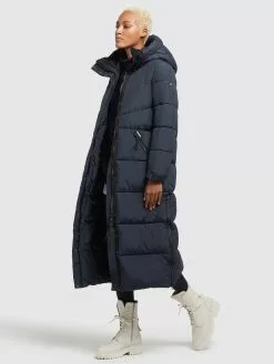 Khujo Manteaux Dhiver Manteau D’hiver Shimanta 2 Femme Bleu Foncé -Khujo Soldes Boutique fa2ca68c3fa15a64cce6bb3fb8c42c78