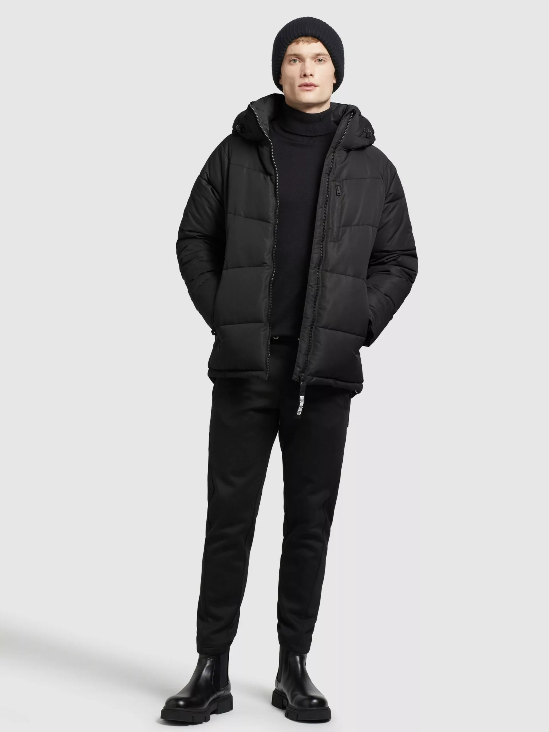 Khujo Vestes Dhiver Veste D’hiver Croon Homme Noir 5 Khujo Vestes Dhiver Veste D’hiver Croon Homme Noir – Image 3