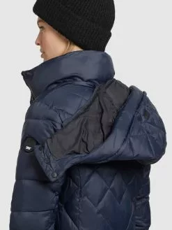 Khujo Manteaux De Mi-saison Manteau Mi-saison Aneth Femme Bleu Marine -Khujo Soldes Boutique fd2ad86342ca04fcbf781e61ea64bfe9