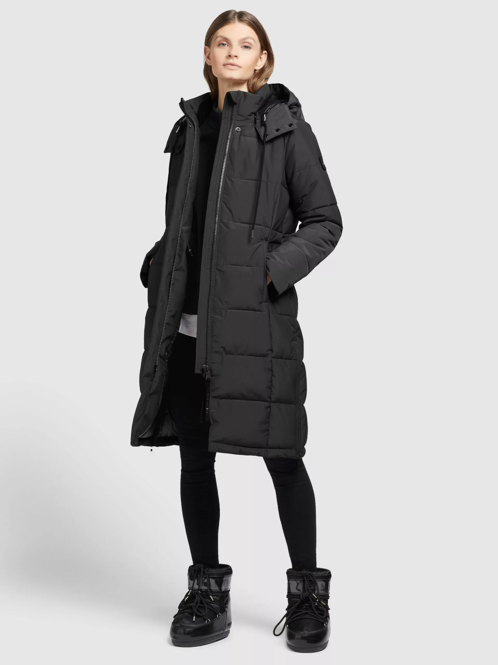 Khujo Manteaux Dhiver Manteau D’hiver Cliv Femme Noir 5 Khujo Manteaux Dhiver Manteau D’hiver Cliv Femme Noir – Image 3