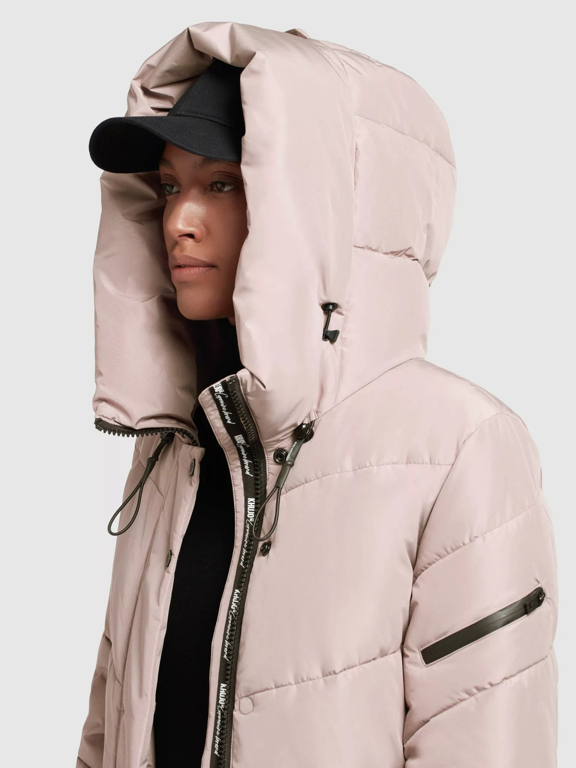 Khujo Vestes Dhiver Veste D’hiver Jordis Femme Rose Clair 10 Khujo Vestes Dhiver Veste D’hiver Jordis Femme Rose Clair – Image 8